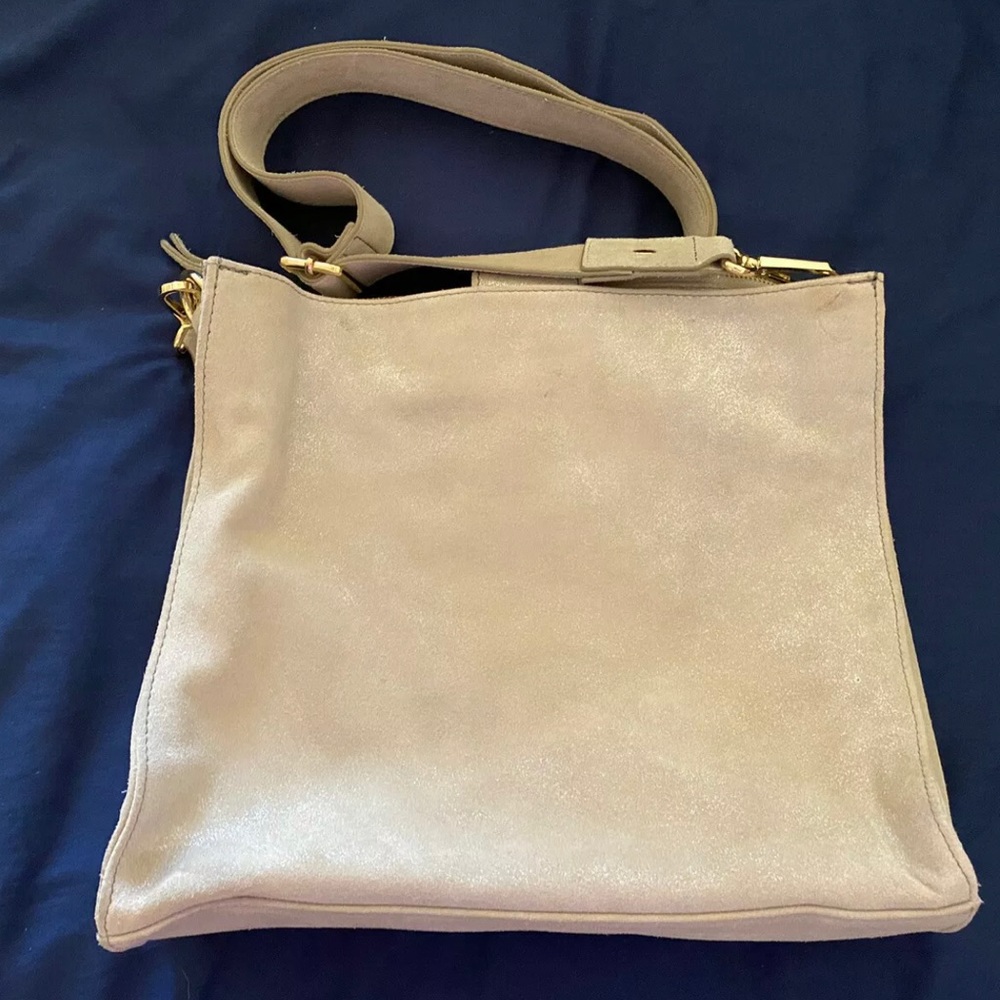 Erin Condren Metallic  Suede Planner Bag